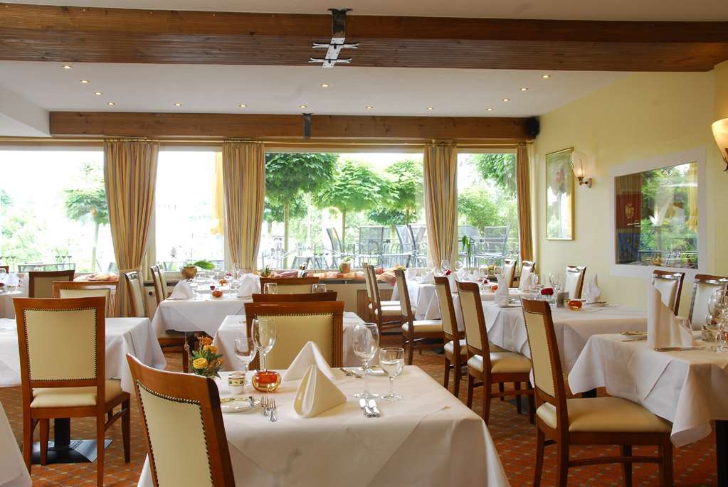 Hotel Goldener Knopf Bad Säckingen Restoran fotoğraf